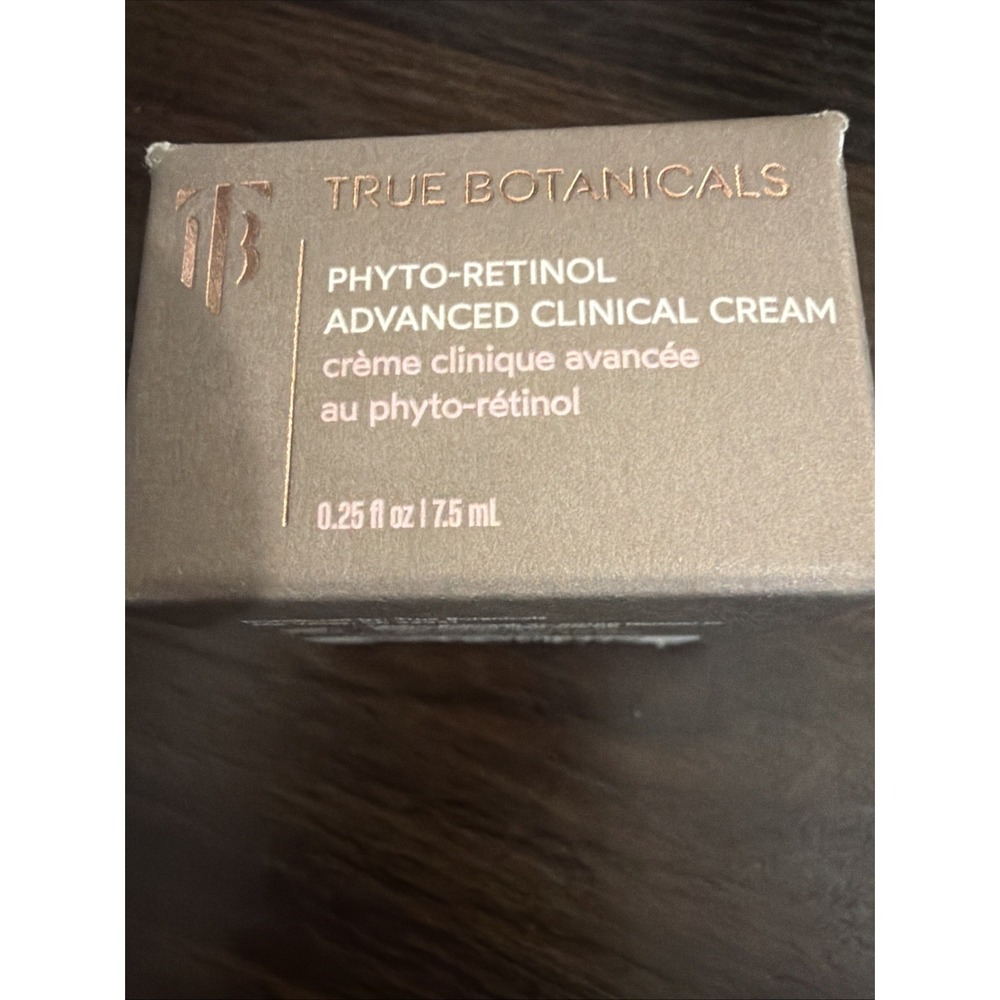 True Botanicals Phyto-Retinol Advanced Clinical Cream .25oz/7.5ml Travel Sz NIB